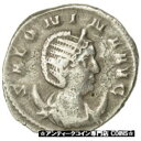  アンティークコイン コイン 金貨 銀貨   Coin, Salonina, Antoninianus, 256-257, Rome, EF(40-45), Billon, RIC:35