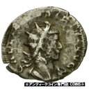  アンティークコイン コイン 金貨 銀貨   Coin, Gallienus, Antoninianus, 258-259, Trier or Cologne, EF(40-45)