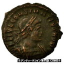  アンティークコイン コイン 金貨 銀貨   Coin, Constantius II, Nummus, 335, Trier, EF(40-45), Copper, RIC:558