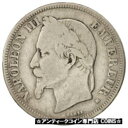 アンティークコイン コイン 金貨 銀貨   France, Napoleon III, 2 Francs, 1868, Strasbourg, VG(8-10), Silver, KM