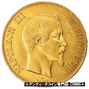 【極美品/品質保証書付】 アンティークコイン 金貨 489726 Coin, France, Napoleon III, 100 Francs, 1857, Paris, Gold, KM:786.1 送料無料 gcf-wr-3388-73