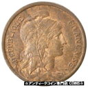 【極美品/品質保証書付】 アンティークコイン コイン 金貨 銀貨 [送料無料] [#82620] FRANCE, Dupuis, 2 Centimes, 1909, Paris, KM #841, AU(50-53), Bronze