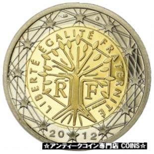 【極美品/品質保証書付】 アンティークコイン コイン 金貨 銀貨 [送料無料] [#753926] France, 2 Euro, 2012, Proof, MS(65-70), Bi-Metallic, KM:1414