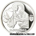  アンティークコイン コイン 金貨 銀貨   Slovakia, 10 Euro, Zobor Documents, 2011, Kremnica, MS(65-70), Silver