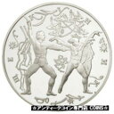 【極美品/品質保証書付】 アンティークコイン コイン 金貨 銀貨 送料無料 41327 RUSSIA, 3 Roubles, 1996, Leningrad, KM 483, MS(65-70), Silver, 34.90