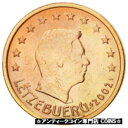 【極美品/品質保証書付】 アンティークコイン コイン 金貨 銀貨 [送料無料] [#582254] Luxembourg, 2 Euro Cent, 2002, MS(63), Copper Plated Steel, KM:76