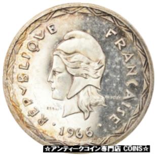 【極美品/品質保証書付】 アンティークコイン コイン 金貨 銀貨 [送料無料] [#875519] Coin, New Hebrides, 100 Francs, 1966, Paris, ESSAI, AU(55-58), Silver
