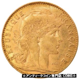  アンティークコイン コイン 金貨 銀貨   Coin, France, Marianne, 10 Francs, 1901, Paris, AU(50-53), Gold