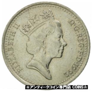 yɔi/iۏ؏tz AeB[NRC RC   [] [#534712] Coin, Great Britain, Elizabeth II, 10 Pence, 1992, AU(50-53)