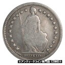  アンティークコイン コイン 金貨 銀貨   SWITZERLAND, Franc, 1887, Bern, KM #24, VF(30-35), Silver, 23.2, 4.78