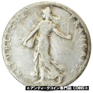 [#854480] コイン、フランス、スムーズ、50 サンタイム、1904 年、パリ、VF(30-35)、シルバー [#854480] Coin, France, Semeuse, 50 Centimes, 1904, Paris, VF(30-35), Silver