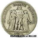  アンティークコイン コイン 金貨 銀貨   Coin, France, Hercule, 5 Francs, 1849, Strasbourg, VF(20-25), Silver