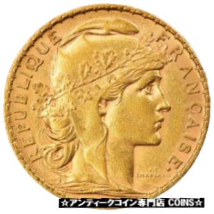  アンティークコイン コイン 金貨 銀貨   Coin, France, Marianne, 20 Francs, 1905, Paris, AU(50-53), Gold