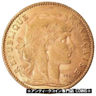  アンティークコイン コイン 金貨 銀貨   Coin, France, Marianne, 10 Francs, 1910, Paris, AU(50-53), Gold
