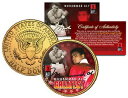 【極美品/品質保証書付】 アンティークコイン 金貨 MUHAMMAD ALI THE GREATEST JFK Kennedy Half Dollar 24K Gold Plated U.S. Coin 送料無料 gcf-wr-3426-608