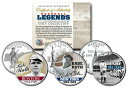 【極美品/品質保証書付】 アンティークコイン コイン 金貨 銀貨 [送料無料] Baseball Legend BABE RUTH State Quarters US 3-Coin Set - Mail-in-Offer **RARE**