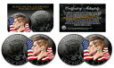 ブラックニッケル カラー化されたエニグマ エディション 2015 JFK ハーフダラー 2 コイン セット P&D ミント BLACK NICKEL Colorized ENIGMA Edition 2015 JFK Half Dollar 2-Coin Set P&D Mints(3)