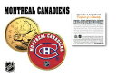 yɔi/iۏ؏tz AeB[NRC  MONTREAL CANADIENS NHL Hockey 24K Gold Plated Canadian Quarter Coin * LICENSED * [] #gcf-wr-3427-828