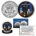 ワールド トレード センター 17 周年記念 2018 ケネディ ハーフダラー アメリカ コイン 9/11 WTC WORLD TRADE CENTER 17t...