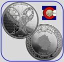 yɔi/iۏ؏tz AeB[NRC RC   [] 2019 Tokelau Equilibrium $5 1 oz BU Silver Coin in capsule - Pressburg Mint