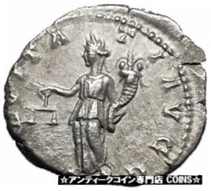  アンティークコイン コイン 金貨 銀貨  SEPTIMIUS SEVERUS 199AD Silver Rare Ancient Roman Coin Equality Cult i49865
