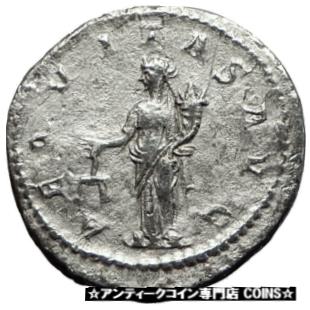  アンティークコイン コイン 金貨 銀貨  GORDIAN III 239AD Authentic Genuine Ancient Silver Roman Coin Equality i59042