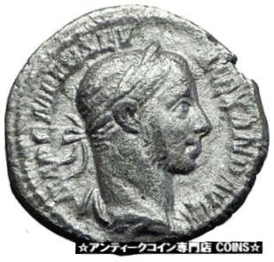  アンティークコイン コイン 金貨 銀貨  Severus Alexander 222AD Silver Ancient Roman Coin Equality Fairness i60000