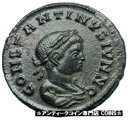 【極美品/品質保証書付】 アンティークコイン コイン 金貨 銀貨 [送料無料] CONSTANTINE II Constantine the Great son 321AD Ancient Roman Coin Altar i73454