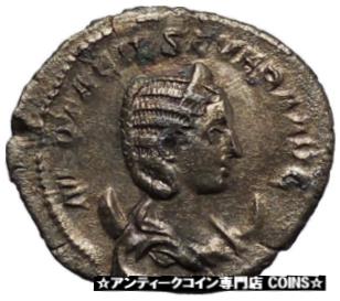  アンティークコイン コイン 金貨 銀貨  Otacilia Severa 244AD Silver Ancient Roman Coin Concordia Harmony Cult i46871