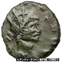 yɔi/iۏ؏tz AeB[NRC RC   [] CLAUDIUS II Gothicus Ancient Roman Coin Mars War God w spear, shield i28825