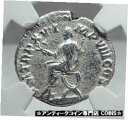 COMMODUS 剣闘士皇帝 190AD ローマ古代ローマ銀貨 NGC i81436COMMODUS the Gladiator Emperor 190AD Rome Ancient Silver Roman Coin NGC i81436