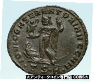 ڶ/ʼݾڽա ƥ    [̵] CONSTANTINE I the Great CHRISTIAN Saint 312AD Ancient Roman Coin JUPITER i83526