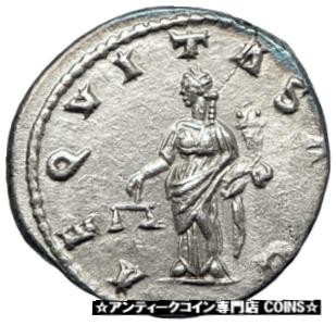 ڶ/ʼݾڽա ƥ    [̵] SEVERUS ALEXANDER 222AD Rome Ancient Silver Roman Coin Equality Aequitas i73565