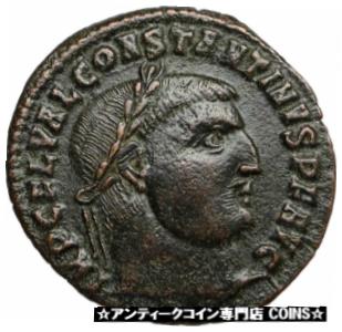 ڶ/ʼݾڽա ƥ    [̵] CONSTANTINE I the GREAT Authentic Ancient 315AD Roman Coin JUPITER EAGLE i84741