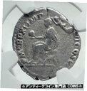 コモドゥス ザ グラディエーター 皇帝 古代シルバー 186AD ローマ ローマ コイン NGC i81286COMMODUS the GLADIATOR Emperor Ancient Silver 186AD Rome Roman Coin NGC i81286