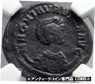  アンティークコイン コイン 金貨 銀貨  MAGNIA URBICA Wife of Carinus RARE Possibly Unpublished Roman Coin NGC i68743