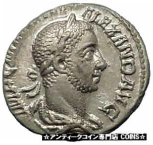  アンティークコイン コイン 金貨 銀貨  Severus Alexander 227AD Silver Ancient Roman Coin Equality Fairness i52304