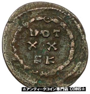 【極美品/品質保証書付】 アンティークコイン コイン 金貨 銀貨 [送料無料] MAXIMIAN 295AD Carthago mint Very rare Ancient Roman Coin Wreath i35291