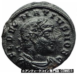  アンティークコイン コイン 金貨 銀貨  DALMATIUS Delmatius 335D Roman Caesar Ancient Genuine Coin LEGIONS i76832