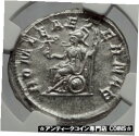【極美品/品質保証書付】 アンティークコイン コイン 金貨 銀貨 [送料無料] PHILIP I the ARAB 247AD ETERNAL Rome TEMPLE Ancient Silver Roman Coin NGC i63183