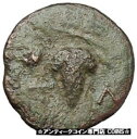TEMNOS in AEOLIS 300BC ディオニュソス ブドウ 本物の古代ギリシャのコイン i46978TEMNOS in AEOLIS 300BC Di...
