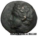 オーパス イン ロクリス オパンティア 330BC 本物の古代ギリシャのコイン アポロ ブドウ i49326Opus in LOKRIS OPUNTIA 330BC Authentic Ancient Greek Coin Apollo Grapes i49326