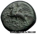 yɔi/iۏ؏tz AeB[NRC RC   [] Magnesia ad Maeandrum in Ionia 300BC Apollo Horseman Ancient Greek Coin i59757