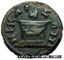 カラカラ 198AD ニカイア ビテュニア 本物の古代ローマのコイン 火の祭壇付き i66347CARACALLA 198AD Nicaea Bithynia Authentic Ancient Roman Coin w FIRE ALTAR i66347(3)