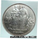 yɔi/iۏ؏tz AeB[NRC RC   [] 1941 SLOVAKIA Silver 20 Korun SAINT CYRIL AND METHODIUS Slovakian Coin i82483