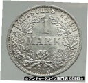 【極美品/品質保証書付】 アンティークコイン コイン 金貨 銀貨 送料無料 1915 WILHELM II of GERMANY 1 Mark Antique German Empire Silver Coin Eagle i64598