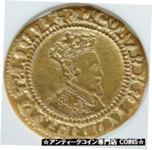 【極美品/品質保証書付】 アンティークコイン 金貨 1603-25 GREAT BRITAIN Old Antique KING JAMES I KJV Bible Gold Crown Coin i88108 [送料無料] #gcf-wr-3441-153