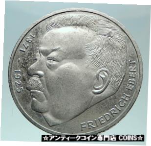 ڶ/ʼݾڽա ƥ  1975 GERMANY Politician Friedrich Ebert Antique Silver 5 Mark GERMAN Coin i82571 [̵] #scf-wr-3441-1738