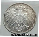 【極美品/品質保証書付】 アンティークコイン コイン 金貨 銀貨 送料無料 1915 WILHELM II of GERMANY 1 Mark Antique German Empire Silver Coin Eagle i64421