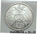 【極美品/品質保証書付】 アンティークコイン コイン 金貨 銀貨 送料無料 1914 WILHELM II of GERMANY 1 Mark Antique German Empire Silver Coin Eagle i64427